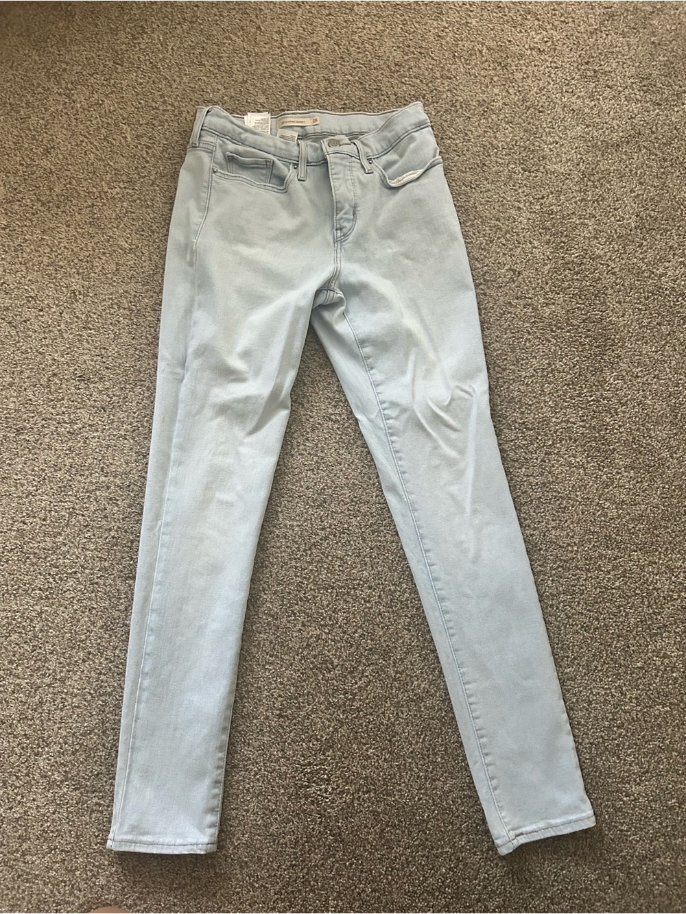 Women’s Levi’s Light Blue High-Rise Skinny Jeans